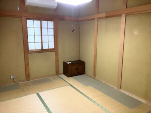 大阪府柏原市高井田の畳工事前の写真