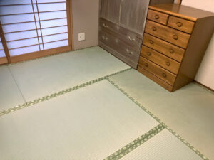 大和郡山市紺屋町畳工事前の写真