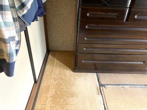 奈良市の国産畳表張替え工事前 中西たたみ店の工事日記