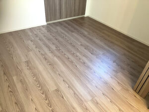 奈良市フローリングから縁無し畳工事へ