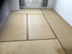 生駒市門前町たたみ張替え工事前の写真