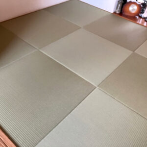 奈良市百楽園の縁なし畳工事の写真