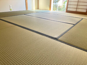 木津川市の畳表替え工事の写真