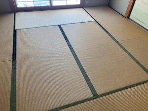 生駒市白庭台畳替え工事前の写真