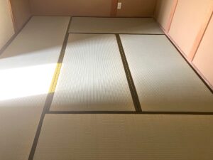 大和郡山市藤原町の畳張り替え工事