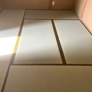 大和郡山市藤原町の畳張り替え工事